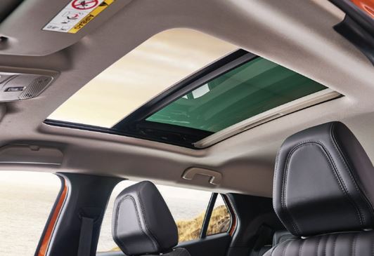 peugeot 2008 suv 2nd generation panoramic moon roof view