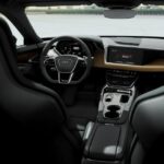1st generation Audi E tron GT All Electric Sedan premium front cabin interior view