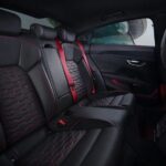1st generation Audi E tron GT RS All Electric Sedan Rear seats view