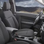 4th generation ford ranger pickup truck front seats view