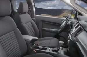 4th generation ford ranger pickup truck front seats view