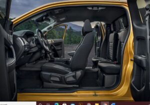 4th generation ford ranger pickup truck full inside view