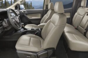 4th generation ford ranger pickup truck full interior view
