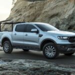 4th generation ford ranger pickup truck full side view