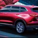 3rd generation haval h6 suv beautiful side and rear view
