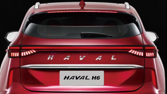 3rd generation haval h6 suv horizon rear led tailight