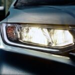 6th generation honda city sedan headlamp view