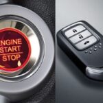 6th generation honda city sedan key and enging start button