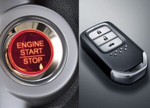 6th generation honda city sedan key and enging start button