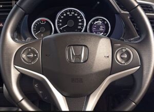 6th generation honda city sedan steering wheel view