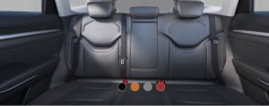 Haval H6 SUV Rear seats view