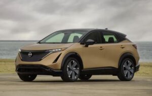 1st generation Nissan Ariya All Electric SUV good looking vehicle bookings started