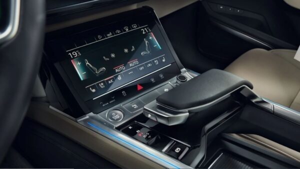 1st generation audi e tron sportback fully electric 3rd screen view