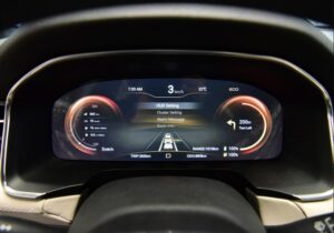 1st generation seres sf5 plugin hybrid suv instrument cluster