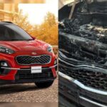 Inspection of KIA Sportage and issuance safety warnings by Lucky Motors Pakistan