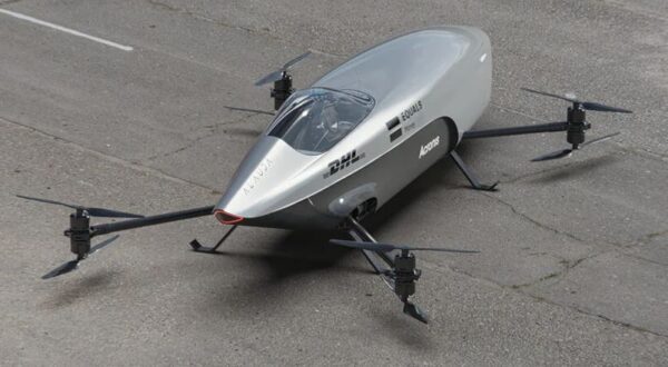 mk3 first flying racing car view from upside