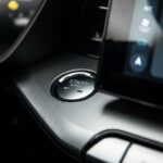 2nd generation MG5 sedan push start button