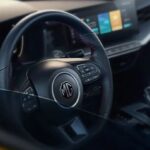 2nd generation MG5 sedan steering wheel view