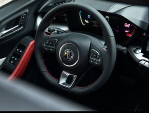 2nd generation MG5 sedan steering wheel view2