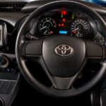 8th generation Toyota hilux E pickup truck steering wheel and instrument cluster