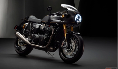 2019 Triumph Thruxton TFC Front View