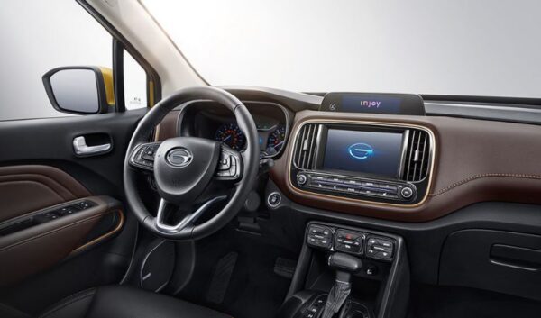 GAC GS3 SUV 1st Generation front cabin interior view