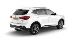 MGHS plugin Hybrid SUV side and Rear view