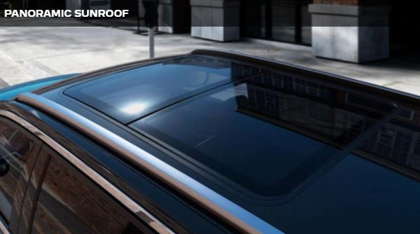 peugeot 5008 2nd generation facelift suv panoramic sunroof view