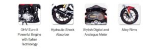 road prince wego 150 cc motor bike features