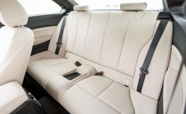 BMW 2 Series Coupe First Generation Rear seats view