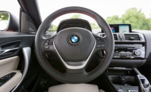 BMW 2 Series Coupe First Generation steering wheel view