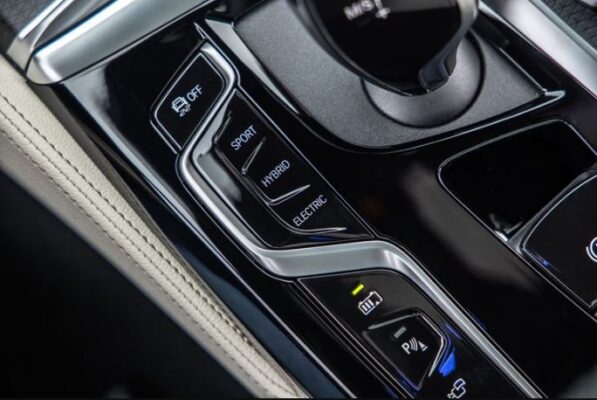 BMW 5 series sedan 7th Generation driving mode controls