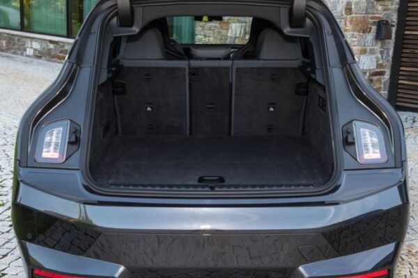 BMW IX Mid Size SUV 1st Generation luggage area view