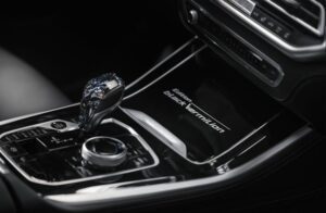 BMW X5 Luxury SUV 4th Generation black edition transmission view