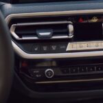 BMW ix3 Electric SUV 1st Generation air vents and controls