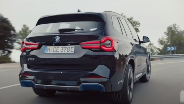 BMW ix3 Electric SUV 1st Generation full rear view