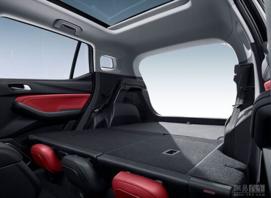 GAC GS4 SUV 2nd Generation Refreshed facelift luggage area