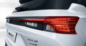 GAC GS4 SUV 2nd Generation Refreshed facelift tail lights view