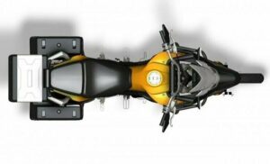 Road Prince RX3 Heavy Motor Bike view from upside