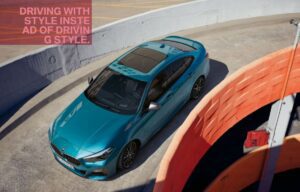 bmw 2 series gran coupe 1st generation full view from upside
