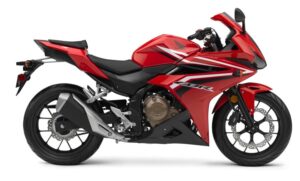 honda cbr 500r heavy bike side view 1