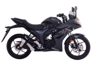 suzuki Gixxer sf heavy sports motor bike black color