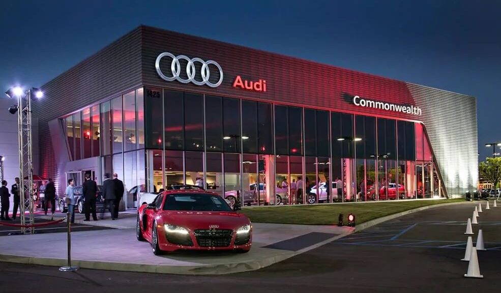 Audi vehicles official dealers and contacts in Pakistan