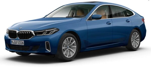BMW 6 Series Gran Turismo Sedan 4th Generation Luxury line in Blue color