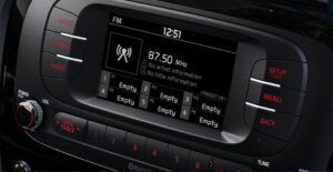 KIA Sould Crossover 3rd generation infotainment screen and controls view