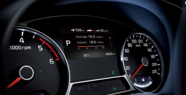 KIA Sould Crossover 3rd generation instrument cluster view