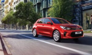 Kia Rio Hatchbck 4th generation facelifted handsome looking vehicle