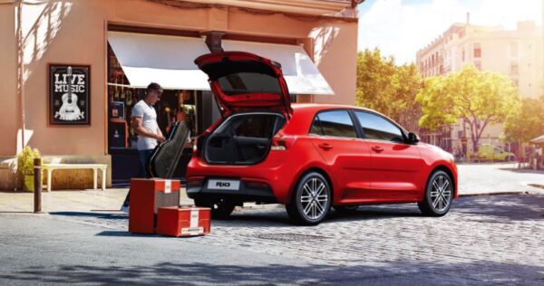 Kia Rio Hatchbck 4th generation facelifted luggage room