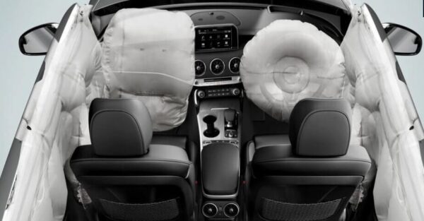 Kia stinger sedan 1st generation facelifted 7 airbags
