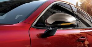 Kia stinger sedan 1st generation facelifted chormed side mirrors